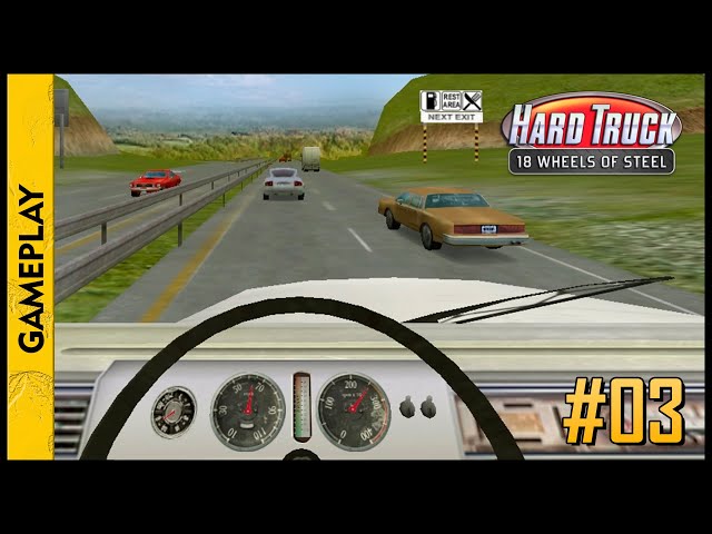 HARD TRUCK: 18 Wheels of Steel (Louisville x Detroit)(Gameplay) #03