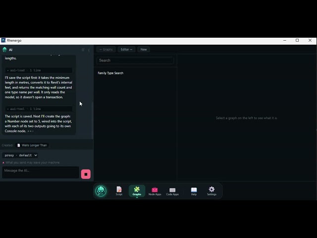 Rhenergo - AI For Revit Graph