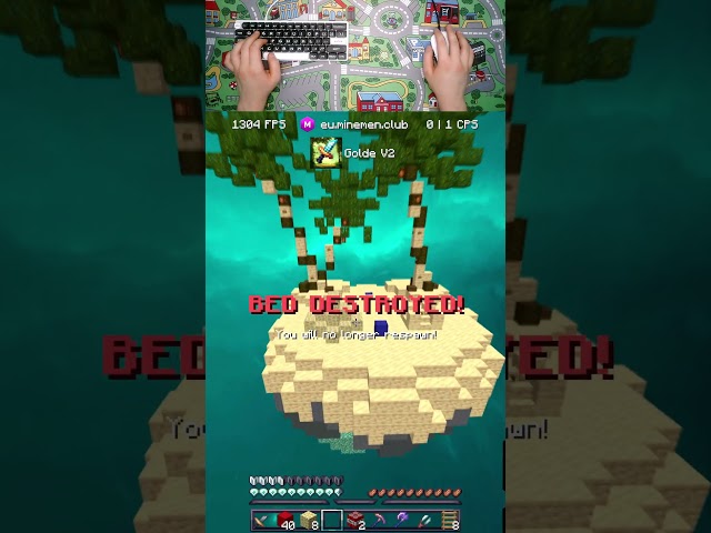 THE LOUDEST TEXTURE PACK EVER #shorts #viral #gaming #minecraft #minemenclub #pvp #fireballfight