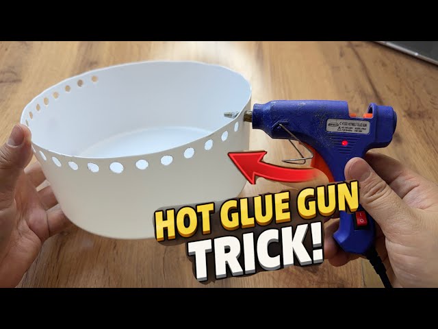 DIY NON-STANDARD USE OF A GLUE GUN | IDEA FOR CREATIVITY