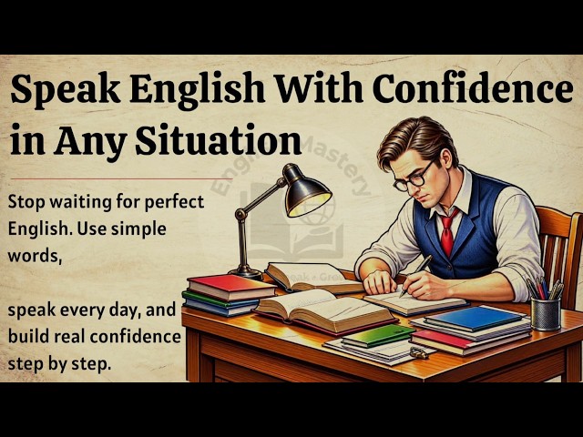 Speak English With Confidence In Any Situation | Stop Fear And Start Speaking | Speak English Daily