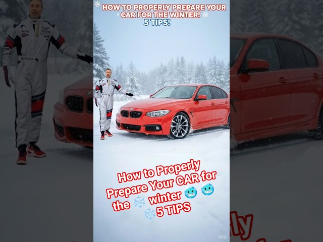 How to Properly Prepare Your CAR for the ❄️ winter 🥶 #winter #cars #ice #snow #snowstorm #fix #video