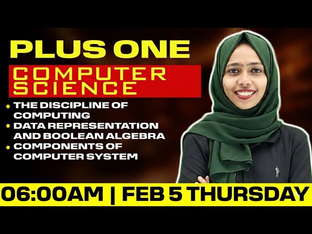 Plus One Computer Science | Chapters : 1,2,3 | Full Chapters | Exam Winner