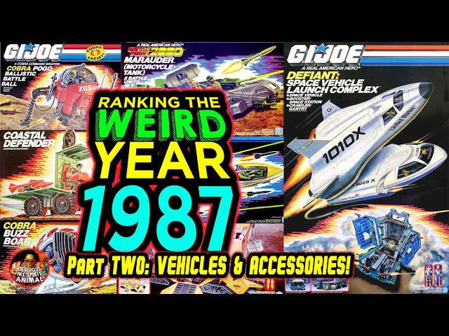 Ranking the Weirdest Year of G.I. Joe Part Two: Vehicles & Accessories