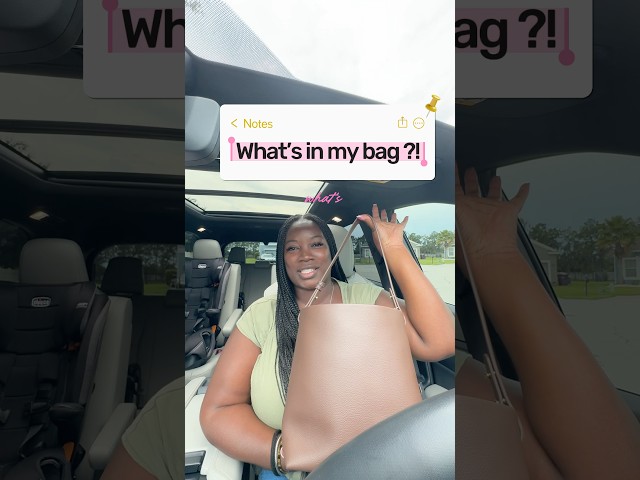 What’s in my everyday bag as a mom of 3 👜 #whatsinmybag #minabaie #momof3