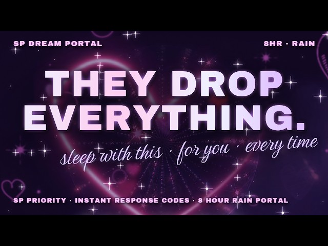 SLEEP WITH THIS AND THEY DROP EVERYTHING FOR YOU — SP PRIORITY + INSTANT RESPONSE CODES