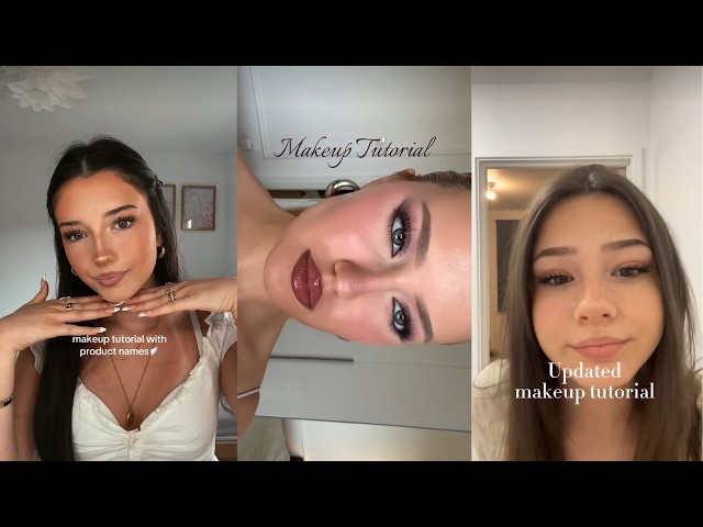 MAKEUP TUTORIAL TIKTOK COMPILATION!