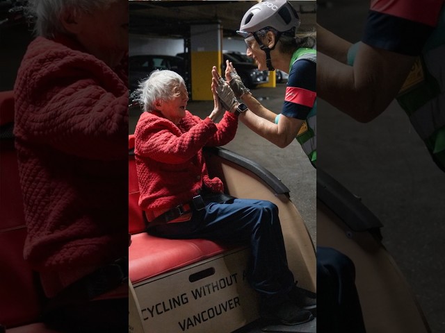 The bike rides helping seniors beat isolation