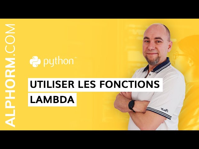 Python Training: Using Lambda Functions in Python - Video Tutorial