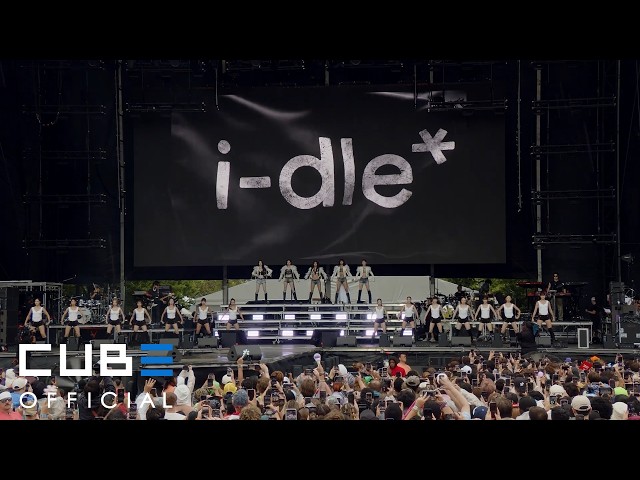 i-dle (아이들) Live @ Lollapalooza Chicago 2026