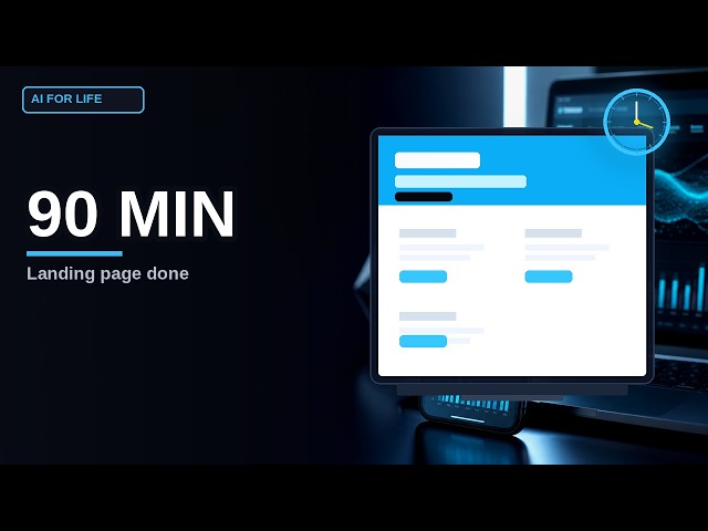 Landing Page With Claude in 90 Minutes