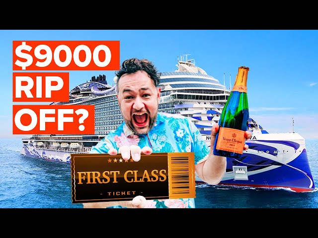 We Go FIRST CLASS on the World's NEWEST $1 billion Cruise Ship