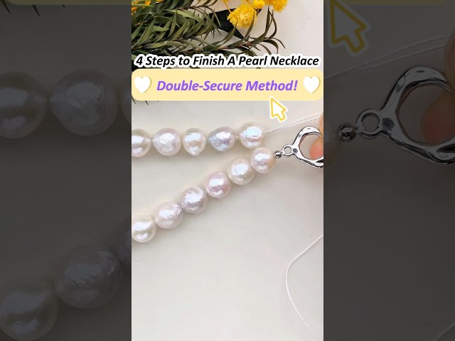 Bracelet/ Necklace Making: Super Strong Method for the  Ending 👀🌸
