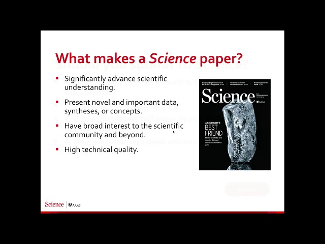 Publishing in "SCIENCE" Journal by Dr. Gemma Alderton