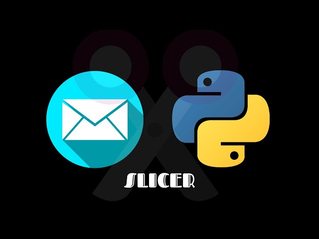 Email Slicer - Python
