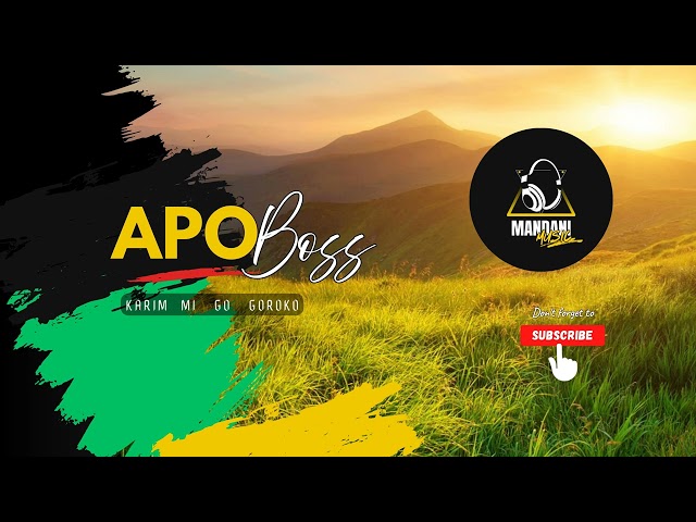 Apo Boss | Karim Me Go Goroka (Official Audio)