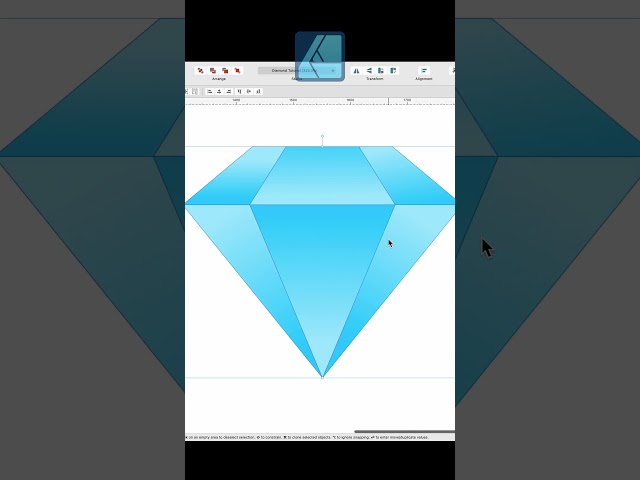Affinity Designer Tutorial: Colour Adjustments  #affinity #diamonds #affinitydesigner