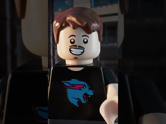 Lego Mr Beast Bot @MrBeast  #lego #animation #stopmotion #mrbeast