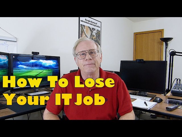 10 Surefire Ways to Lose Your #Sysadmin Job