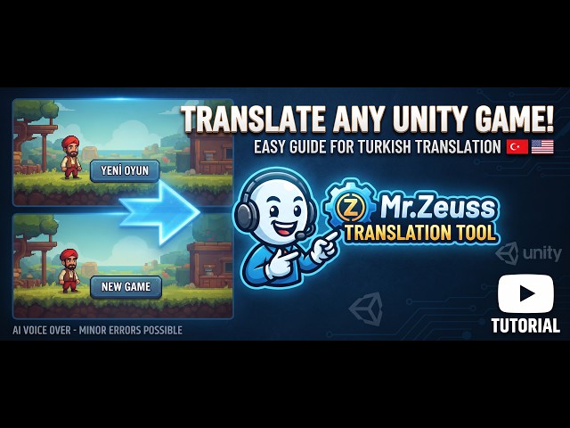 Translate Any Unity Game in Minutes! | Mr.Zeuss Translation Tool
