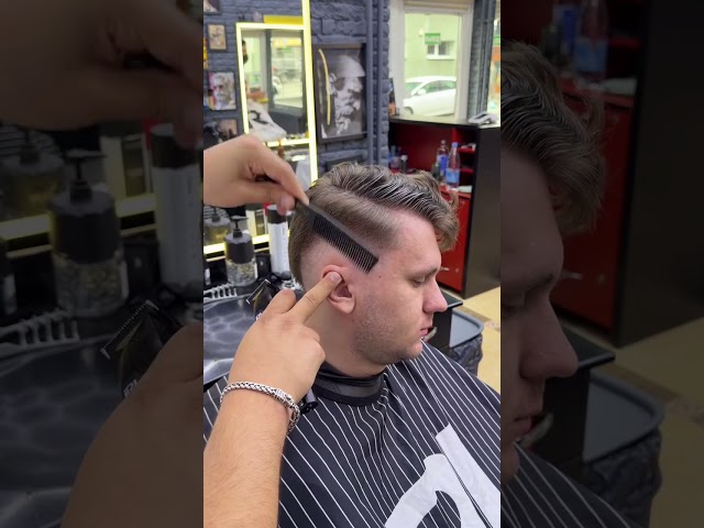 Freehand Fade Process Tutorial #fade #barber #lineup