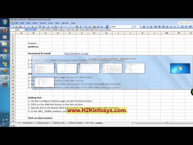 Selenium Tutorial for Beginners | JenKins Tutorial 19 | Selenium Webdriver Online Training