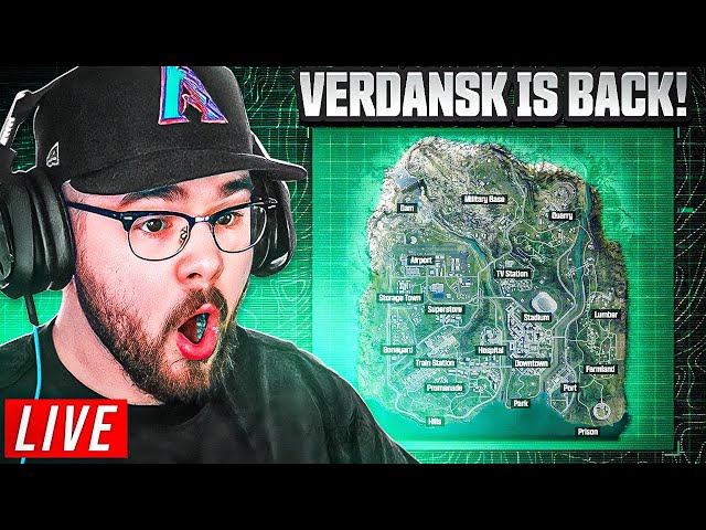 🔴 LIVE - DOMINATING VERDANSK 👑 FINDING THE NEW META 👑 SEASON 3 UPDATE 👑