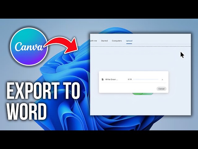 How to Export a Canva Design to a Word Document (Tutorial)