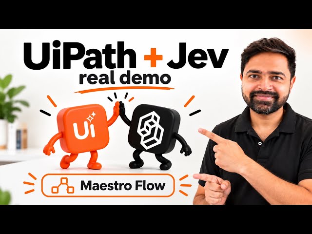 @UiPath  Maestro + TypeSafe Jev: The Two-Model Pattern Nobody Is Building Yet