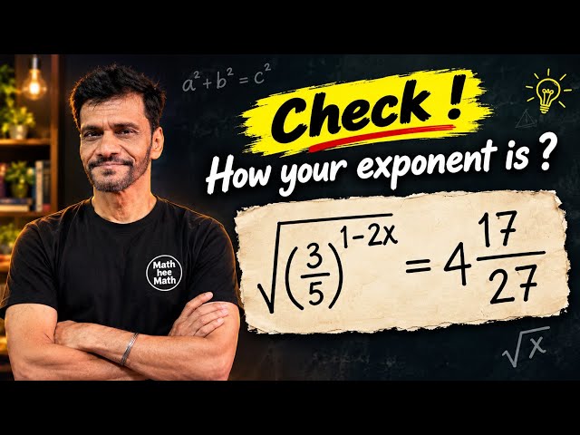 The Secret Trick to Solve This Exponent Problem 🔥