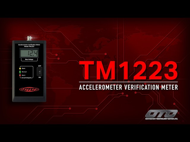 TM1223 Accelerometer Verification Meter | CTC