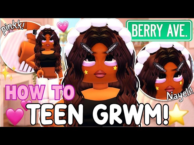 How To Be NAYELI Outfit Tutorial! GRWM TEEN GIRL AND MOM PAJAMAS OUTFITS For Berry Avenue!