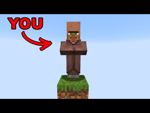 POV: You're a Villager at Y256