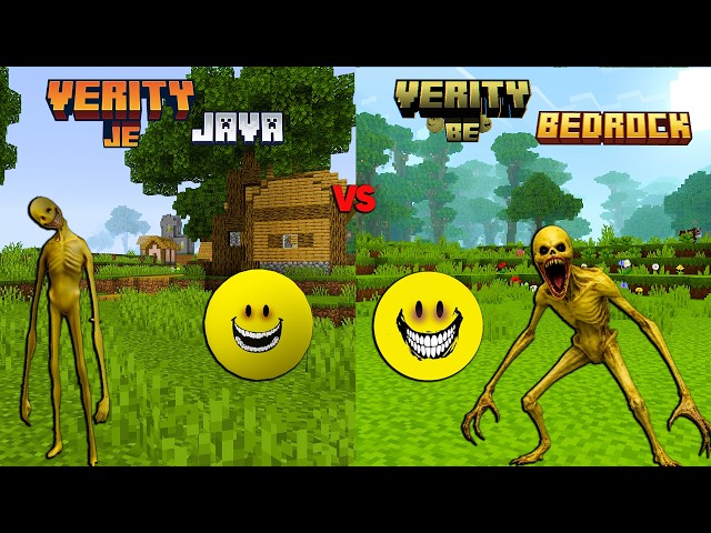 VERITY BE Bedrock vs Java (Verity JE) Comparison (minecraft mod)