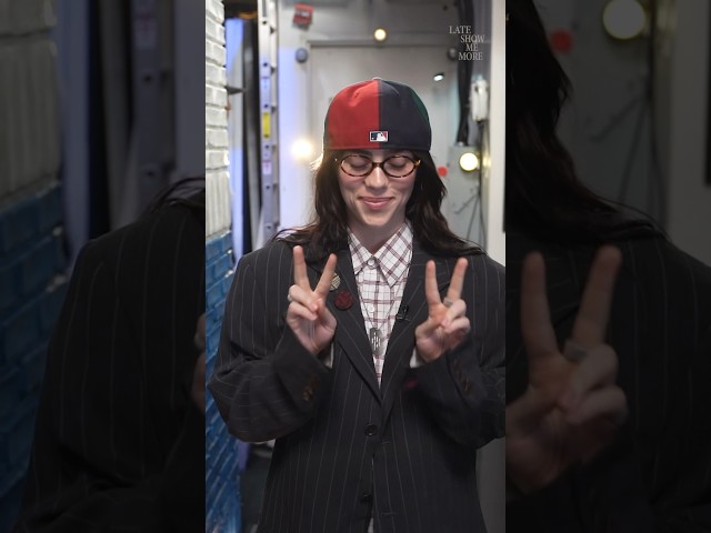 Let's do Lunch with @BillieEilish! #colbert  #lateshowmemore #shorts