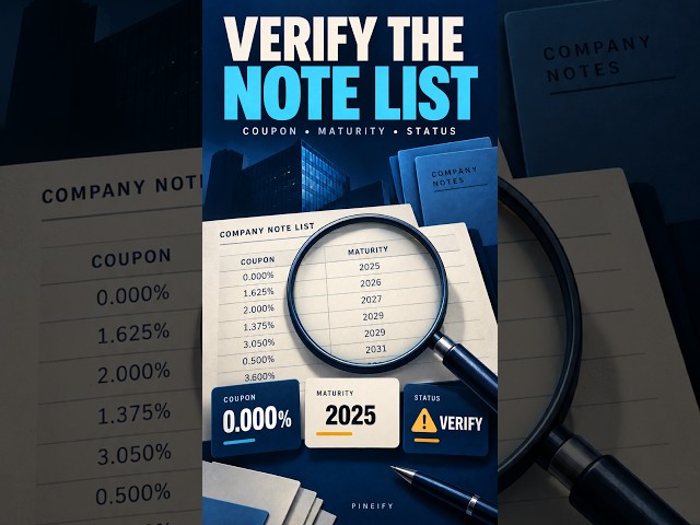 Audit Apple’s Note Listings Before a Debt Review | Pineify #Shorts #tradingview #aitrading #stock