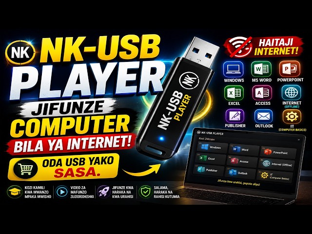 Jifunze Computer bila Internet!