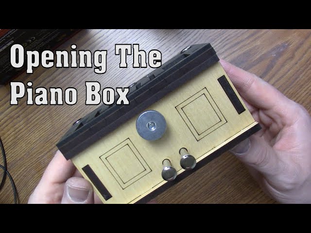 Masterpiece or EPIC FAIL?  Piano Puzzle Box! (First Look)