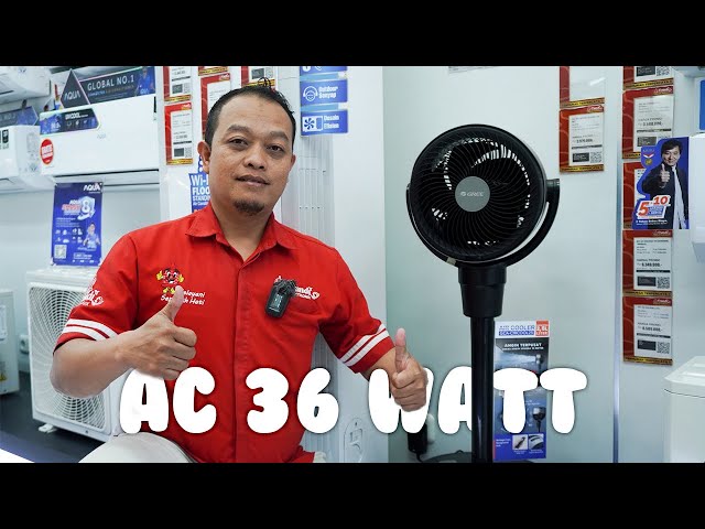 Small but powerful, it's no less powerful than a home AC unit. | Only 36 watts of electricity. | ...