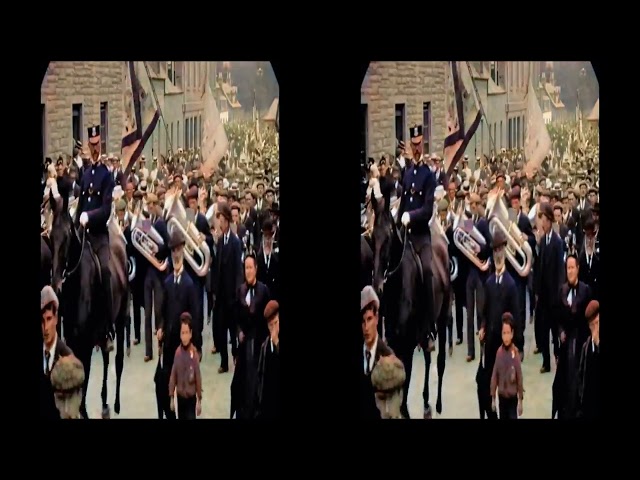 【Colourised】The 1890's ~ Amazing Rare Footage of Cities Around the World 【AI Restoration】3D VR 1080p