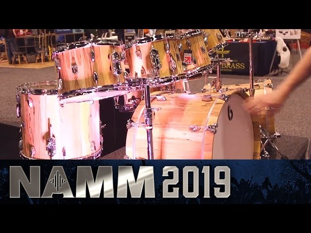 A new Limited Edition Kit and Snares from the British Drum Co.! - NAMM 2019