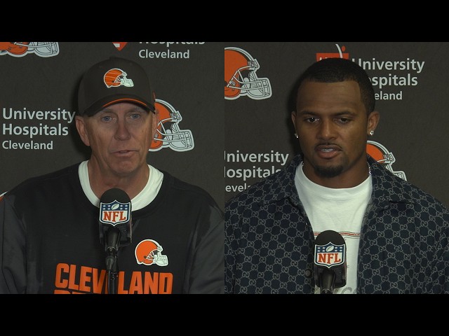 Todd Monken & Deshaun Watson Press Conference | Week 5 @ New York Jets