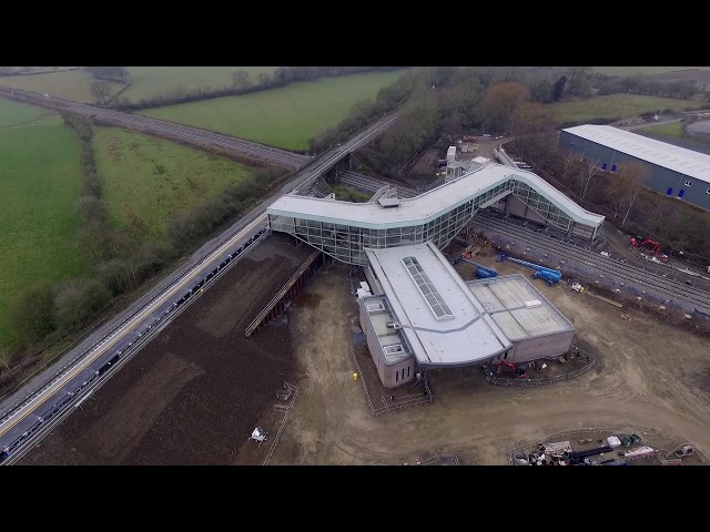 Worcestershire Parkway February 2019 - Drone footage