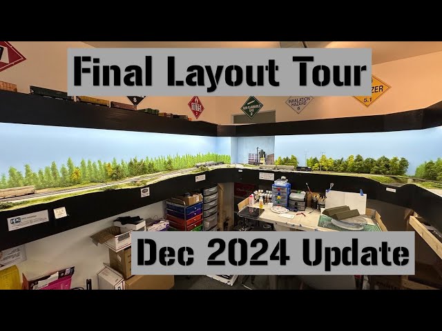 Final Layout Tour and Layout Update