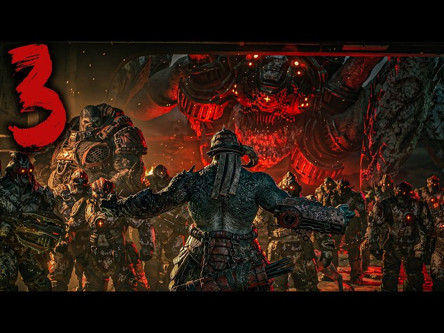 The Fall of Kalona｜Nighfall Locust Horrors｜Gears of War E-Day｜Part 3｜4K RTX