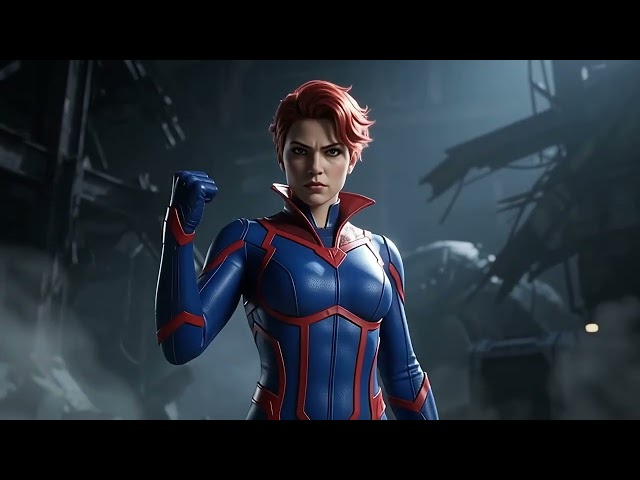 4 Superhero Characters Pack – Game Ready 3D Models for Unity & Unreal