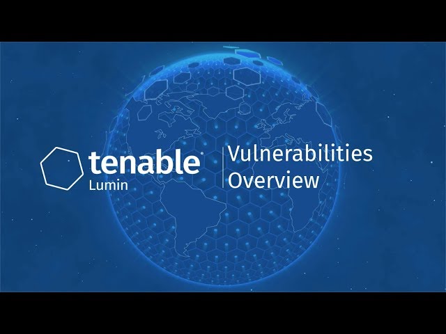 Tenable Lumin Vulnerabilities Overview in Tenable.io
