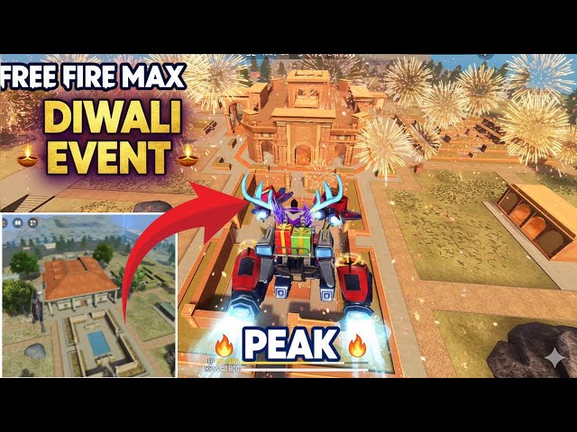 NEW DIWALI  EVENT AND PEAK IN FREE FIRE MAX | #LB2GAMER 