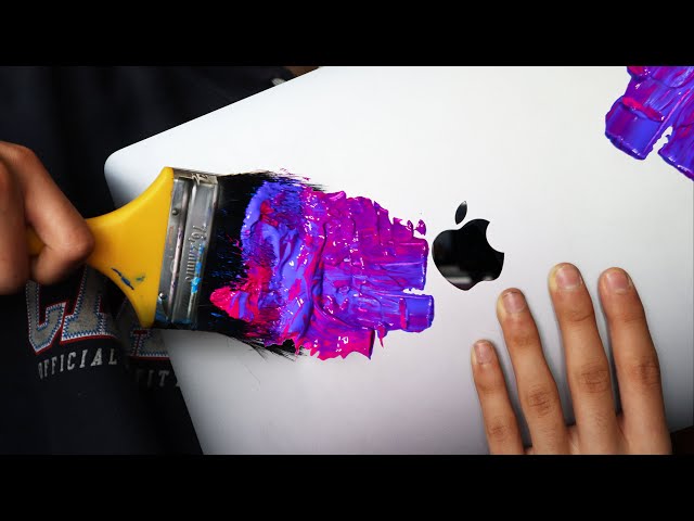 My First Custom MACBOOK PRO!! (SATISFYING)