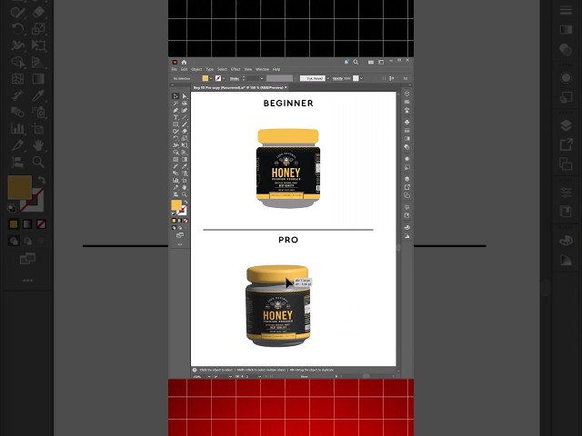 3D packaging design in adobe illustrator | graphic design tutorial